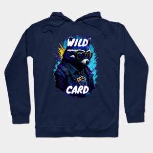 Raccoon Rider of the Card Deck Hoodie